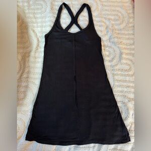 Free People Elegant Black Backless Dress